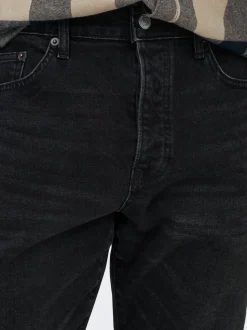 ONSYOKE Mid rise Tapered fit Stretch Jeans