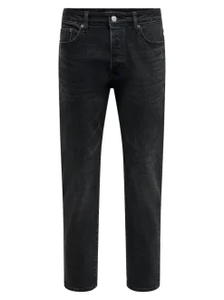 ONSYOKE Mid rise Tapered fit Stretch Jeans