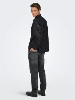ONSYOKE Mid rise Tapered fit Jeans