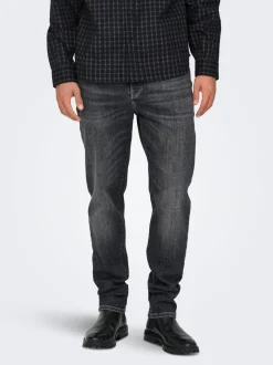 ONSYOKE Mid rise Tapered fit Jeans