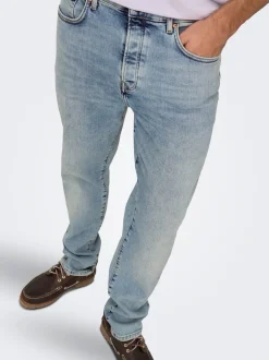 ONSYOKE Mid rise Tapered fit Jeans