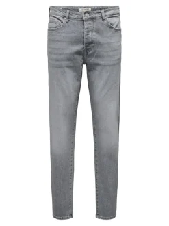 ONSYOKE Mid rise Tapered fit Stretch Jeans