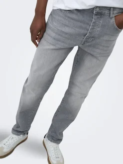 ONSYOKE Mid rise Tapered fit Stretch Jeans