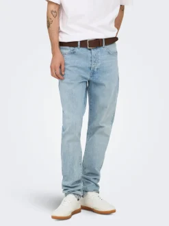 ONSYOKE Mid rise Tapered fit Stretch Jeans