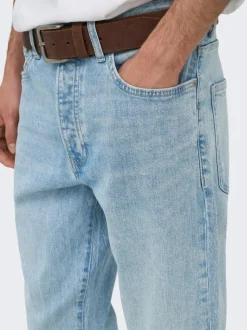 ONSYOKE Mid rise Tapered fit Stretch Jeans