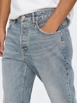 ONSYOKE Mid rise Tapered fit Jeans