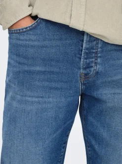 ONSYOKE Mid rise Tapered fit Stretch Jeans