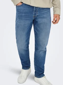 ONSYOKE Mid rise Tapered fit Stretch Jeans