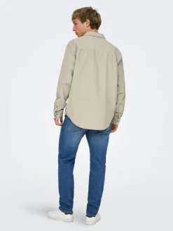 ONSYOKE Mid rise Tapered fit Stretch Jeans
