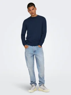 ONSYOKE Mid waist Tapered fit Jeans