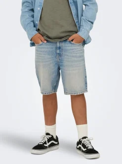 OSJEDGE Mid rise Straight fit Shorts