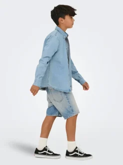 OSJEDGE Mid rise Straight fit Shorts