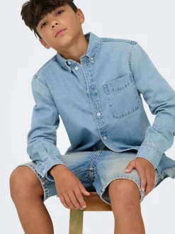 OSJEDGE Mid rise Straight fit Shorts
