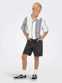 OSJEDGE Mid rise Straight fit Shorts