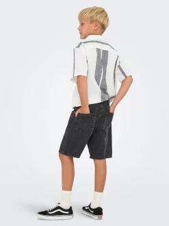 OSJEDGE Mid rise Straight fit Shorts