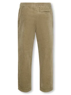 OSJLINUS Tapered fit Corduroy Broeken