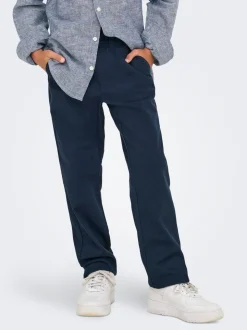 OSJLINUS Tapered fit Linnen Broeken