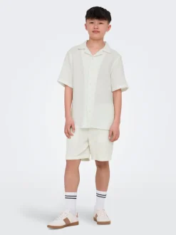 OSJTEL-PAS Mid rise Regular fit Shorts