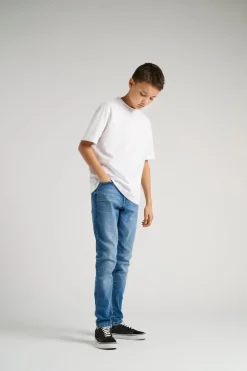 OSJYOKE Mid rise Tapered fit Jeans