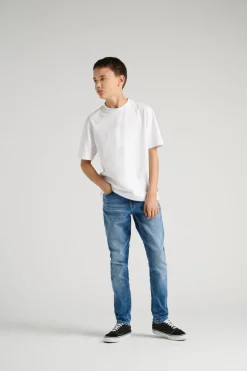 OSJYOKE Mid rise Tapered fit Jeans