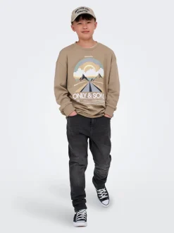 OSJYOKE Mid rise Tapered fit Jeans